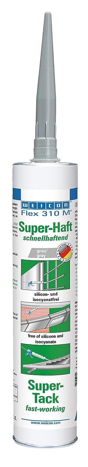 WEICON Flex 310 M | 290 ml | grey | Super-Adhesion MS-Polymer very high initial adhesion