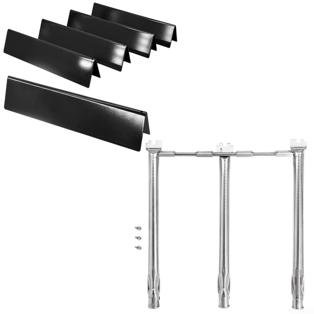 69787 - Set di Barre per aromatizzatori e bruciatori 7636, Barre per aromatizzatori in Metallo, Parti di Ricambio per Griglie a Gas Spirit- II e Spirit- E/S 310 315 320 330 (B)