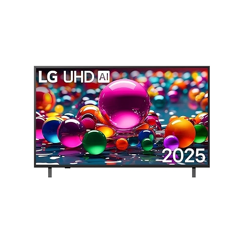 Smart TV LG UHD AI UA75 50 polegadas HDR10 Pro Processador α7 AI Ger 8 webOS 25