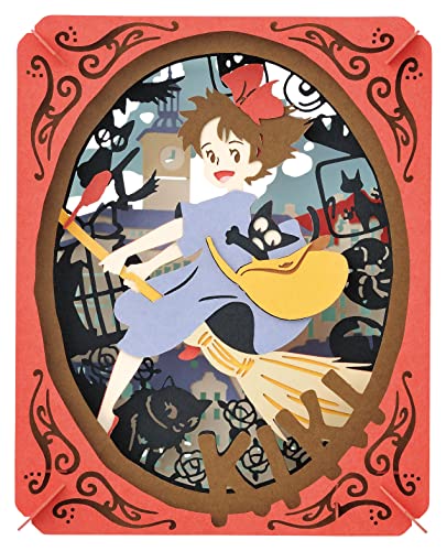 Paper Theater Kiki de Koriko pour décorer votre étagère de salon au style Studio Ghibli unique
