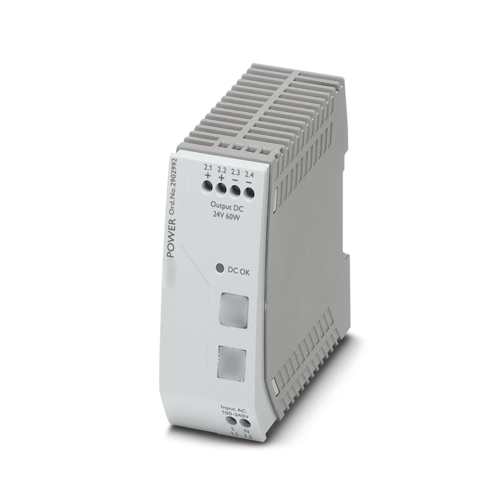 Bloc d'alimentation 2902992 Entrée monophasée Sortie 24 V CC/60 W