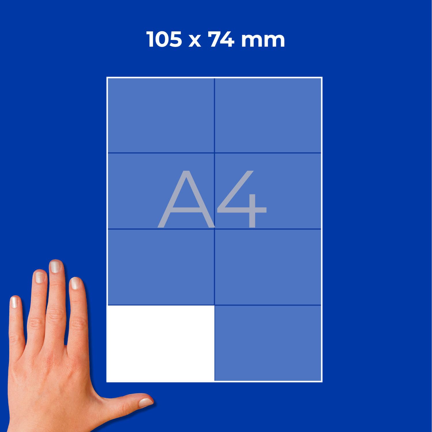 AVERY Zweckform P4911-100 - Etichette in pellicola resistente alle intemperie (18.900 etichette, 25,4 x 10 mm, formato A4, estremamente autoadesive, impermeabili, resistenti, stampabili per esterni