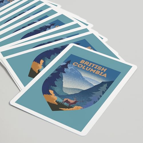 Lantern Press Baraja Poker 52 Cartas British Columbia miniatura 5