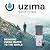 Uzima UZ-2 Camping Water Filter and Drinking Water Filter System, Portable Survival Camping Essentials, Backpacking Purification Gear for Glamping, Hiking, and Hunting Essentials and Military Gear
