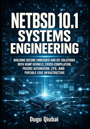 NETBSD 10 SYSTEMS ENGINEERING: BUILDING SECURE EMBEDDED AND IOT SOLUTIONS WITH RUMP KERNELS, CROSS-COMPILATION, PKGSRC AUTOMATION, ZFS, AND PORTABLE EDGE INFRASTRUCTURE