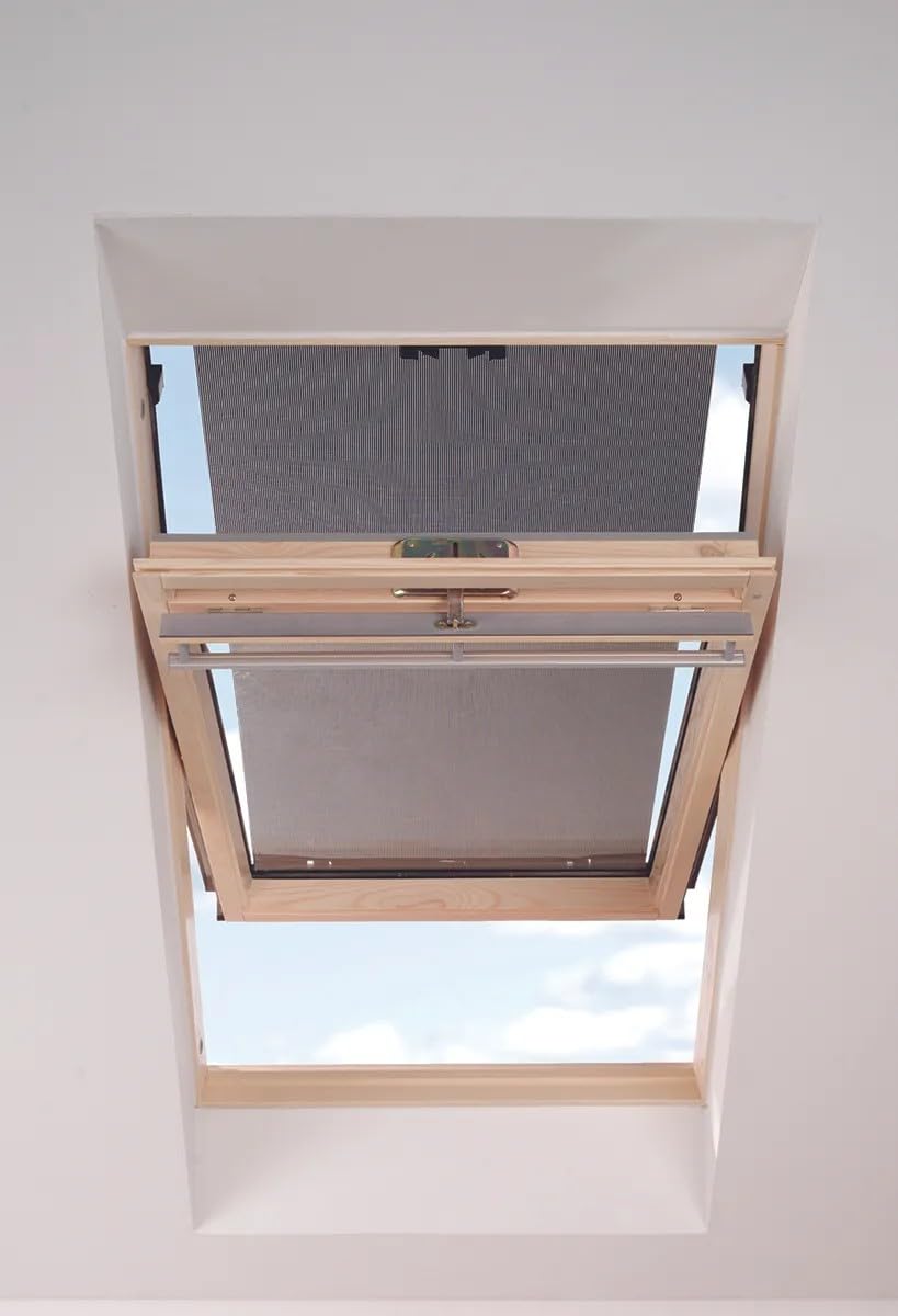 Itzala Tenda Parasole Esterna per VELUX MK08|M08|MK06|M06|MK04|M04|304 | Protezione calore, luce filtrante, zero manutenzione