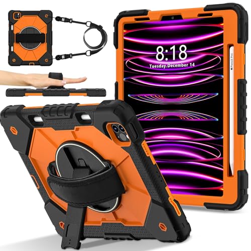 Coque iPad 11 antichoc avec bandoulière pour vos chantiers