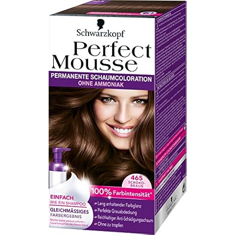 Perfect Mousse permanente Schaumcoloration, 465 Schokobraun Cover