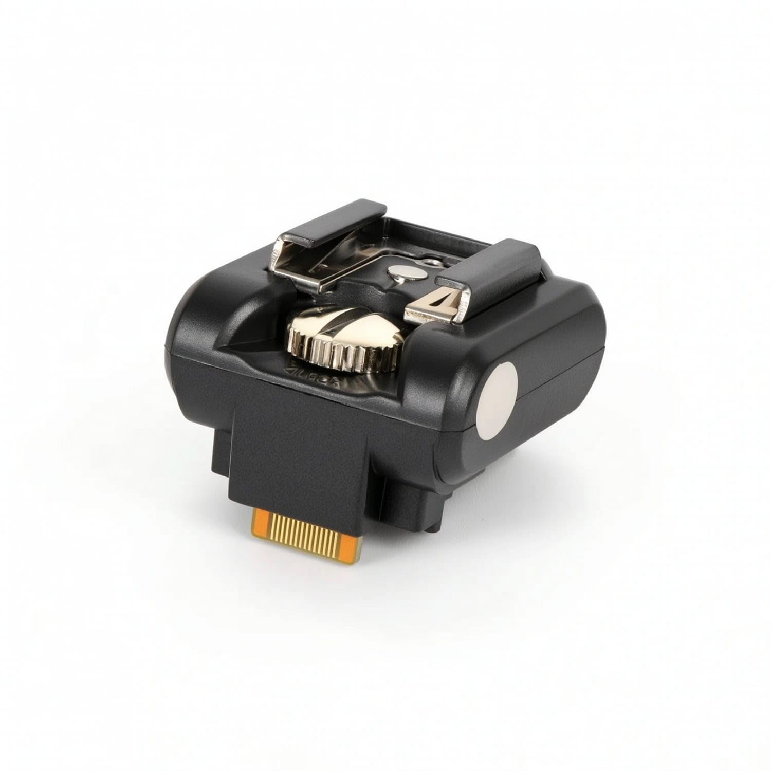 Single-Connection Hot Shoe Adapter with Locking Screw Compact Hot Shoe Adapter Lightweight Camera Accessory Metal for Photographers, Studio Photography, Black-image-15