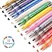 Produktbild Acrylstifte Marker Stifte, Set mit 12 Farben Acrylfarben Marker auf Wasserfest für Holz, Steine, Leinwand, Metall, Kunststoff, Keramik, Glasmalerei, Stoffmalerei, Rock-Malerei & DIY (12 Farben)