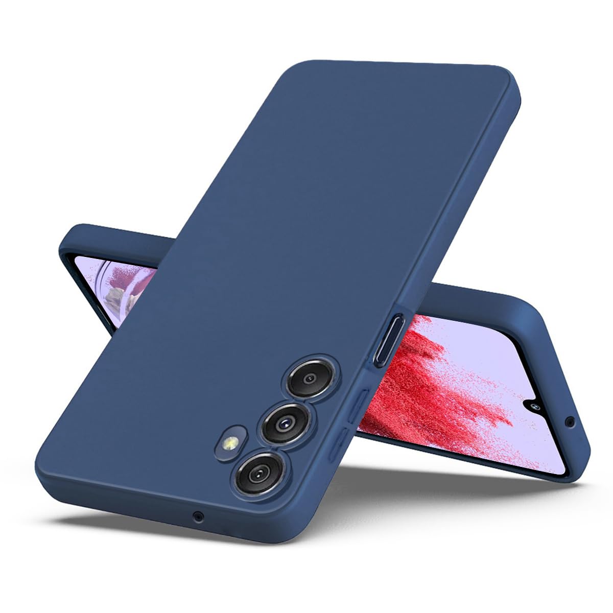 Fashionury Back Cover Case for Samsung Galaxy M34 5G/F34 5G|Matte Soft Silicon Flexible|Camera Bump Protection|All Side Shock Proof Rubberised Back Case Cover for Samsung M34 5G/F34 5G (Blue) (B0CC9RD39G) Amazon Price History, Amazon Price Tracker
