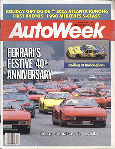 AutoWeek Magazine (November 2, 1987)