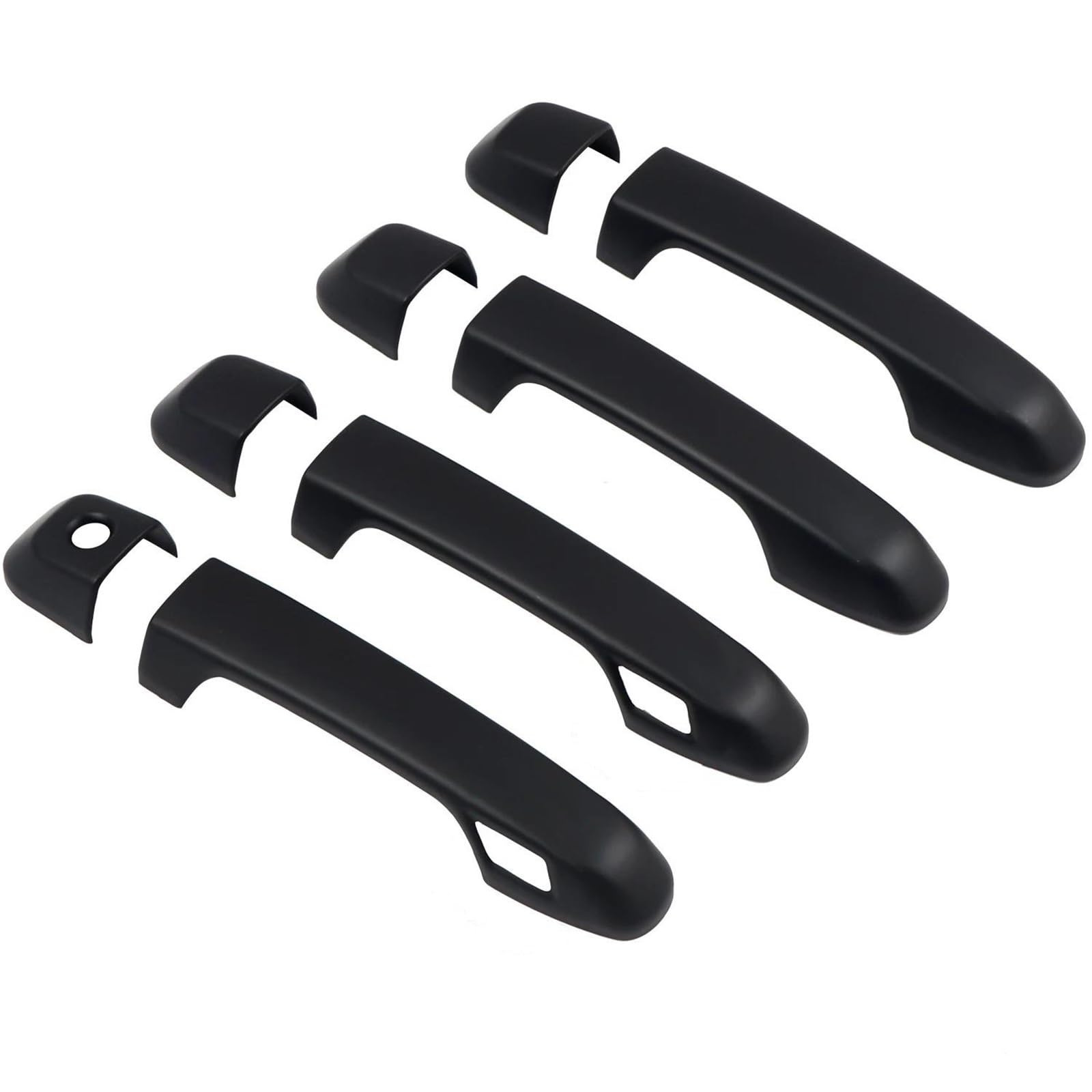 YSDSLS Car Accessories Exterior Side Door Handles Cover Trim for Toyota for 4Runner 2010-2023(with smart Holes)