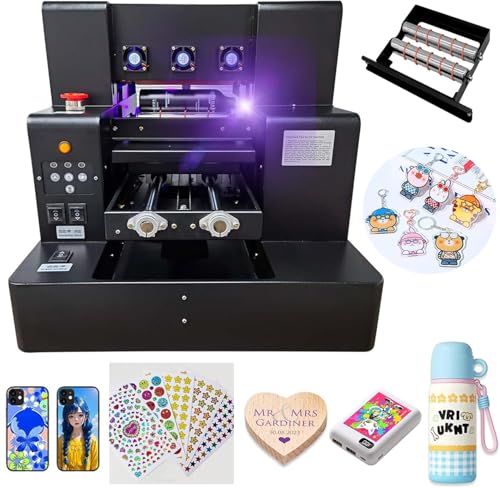 ZHIMAI A4 stampante UV a piatto multifunzione DTF, risoluzione 5760