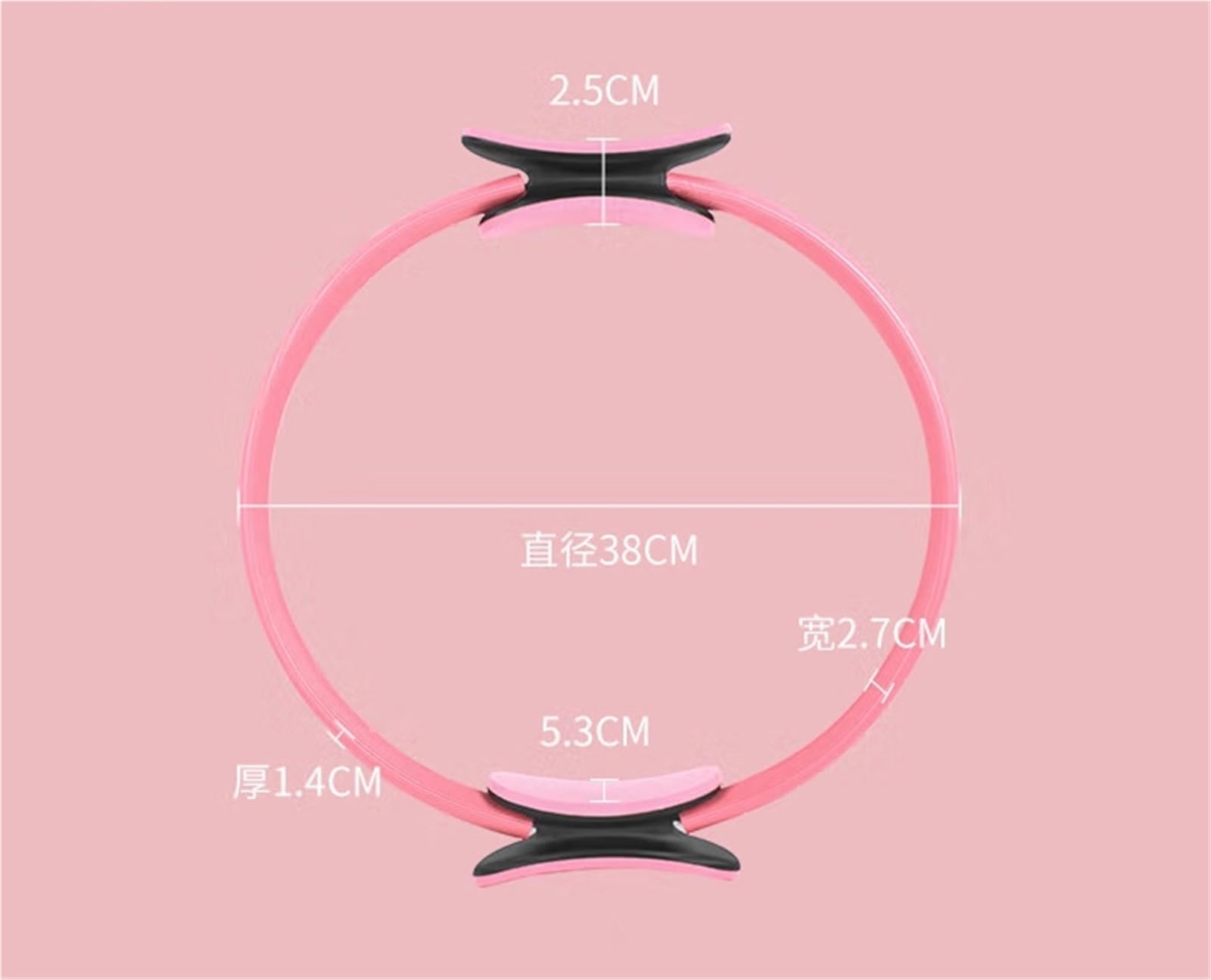 Pilates Circle Yoga Circle Bella schiena gambe sottili che modellano pavimento pelvico allenamento muscolare attrezzature fitness yoga
