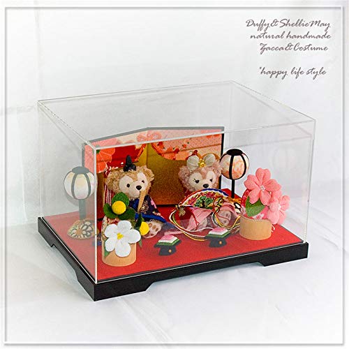 Amazon | 贈り物に♪ぼんぼり＆屏風付き・ダッフィー シェリーメイ