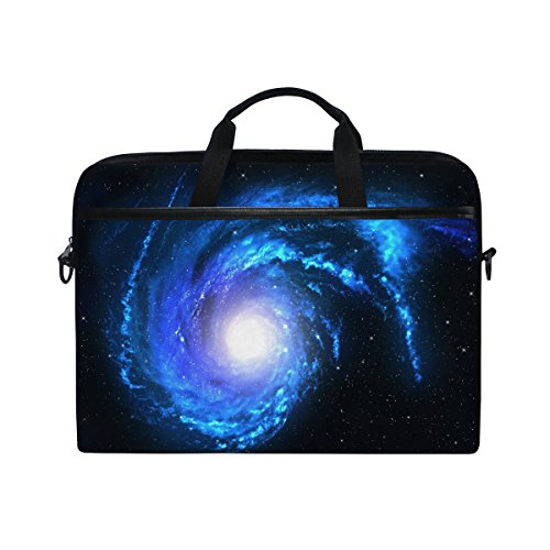 Galaxy Stars Space Starry Mandala Universe Night Sky Multifunktional Stoff Wasserdicht Laptop Tasche Aktentasche Schultertasche Messenger Bag