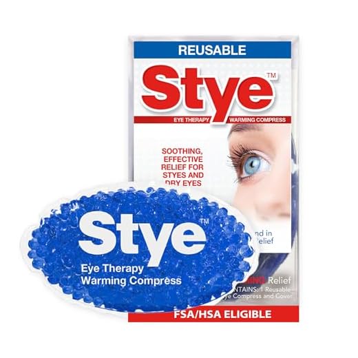 Stye Eye Therapy Reusable Warming Compress, Relief for Styes and Dry Eyes, Reusable