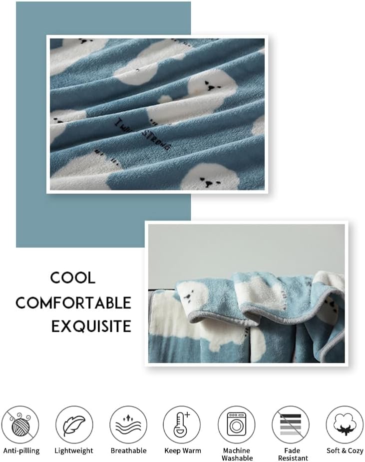 Miniatura 4 de cutie pumpkin Manta de franela de vellón mullido para recién nacido, manta para cuna para cama de bebé, manta mullida y cálida y acogedora para