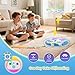 Mini Drone for Kids and Beginners with Fancy LED & Altitude Hold,Birthday Gift for Boys Girls,RC Drone with Propeller Protection,360°Flips,3 Speed Mode,Indoor Outdoor Mini Quadcopter Toy