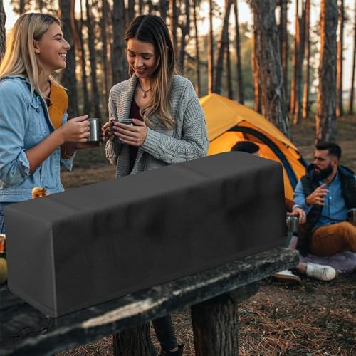 Housse de brasero rectangulaire pour protéger votre foyer de terrasse en hiver