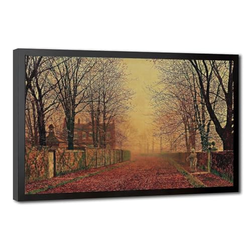 Décoration murale Evening Glow Grimshaw toile idéale pour salon cosy