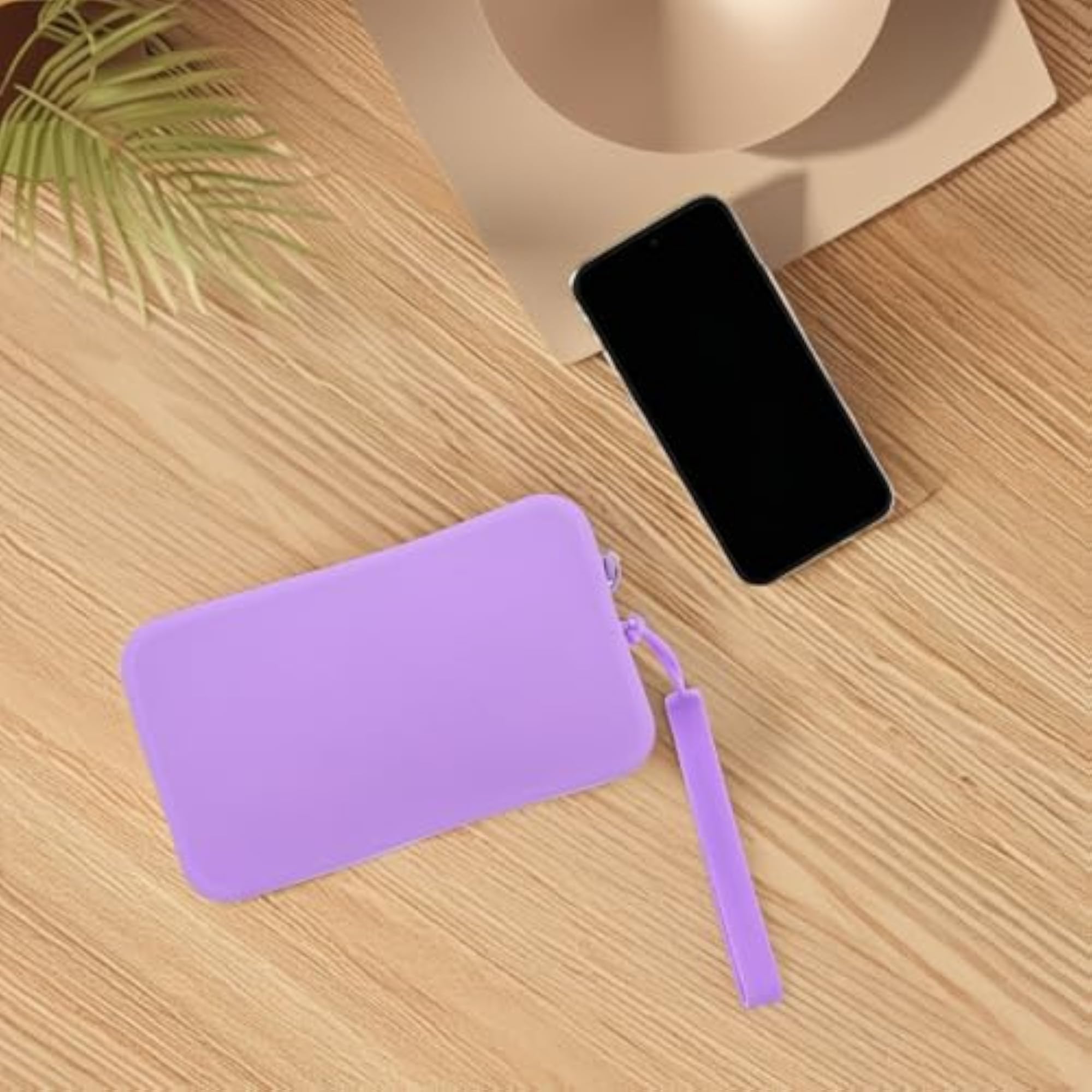 Silicone Makeup Bag Small, Cosmetic Pouch Travel Organizer