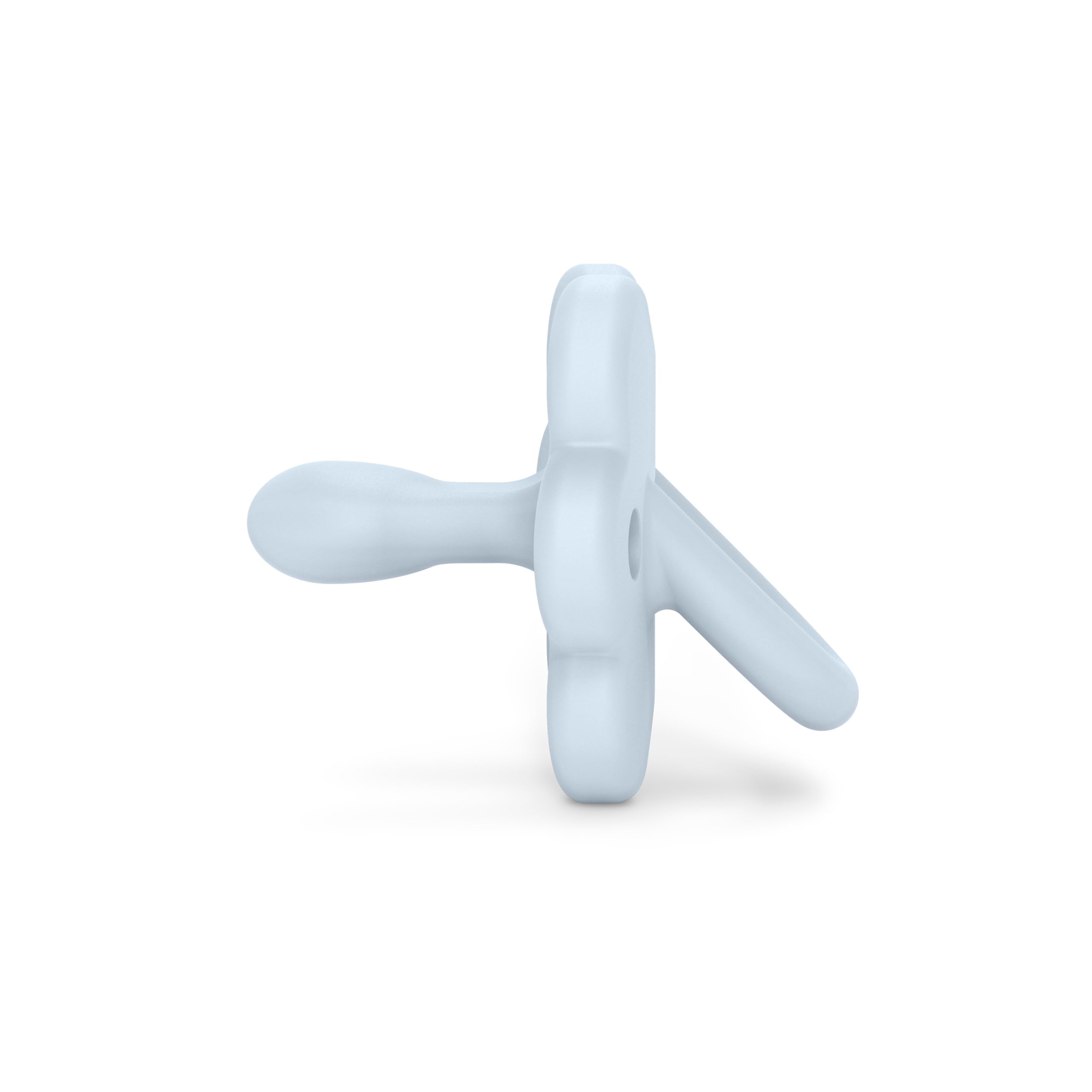 Suavinex, Sucette Tout Silicone pour Nouveau-nés, pour Bébé 0/6 Mois et Naissance, avec Tétine Symétrique SX Pro, Réversible, Super Douce et Souple, Idéal pour Dormir, Butterfly, Ballad Blue - 3