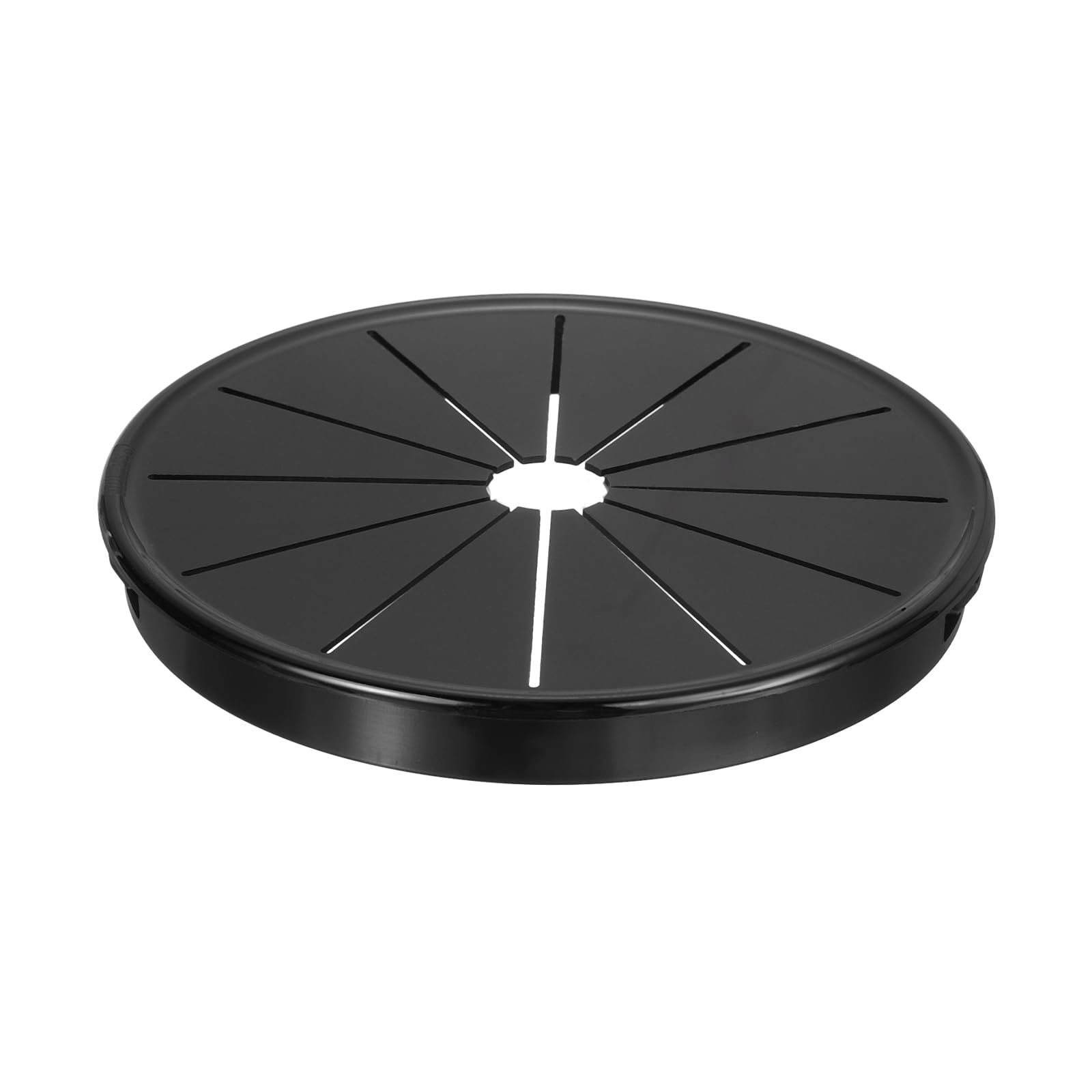 QUARKZMAN Passacavo per Scrivania Nero, Passacavo a Scatto con Otturatore per Fori con Montaggio da 3.94"(100mm), Passacavo Rotondo in Nylon a Scatto per Gestione Cavi e Fili