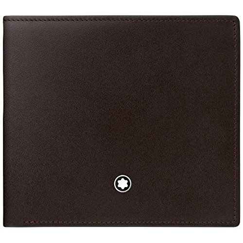 Preisvergleich Produktbild Montblanc Meisterstück Geldbeutel MST Wallet 8cc Münzbörse, Braun