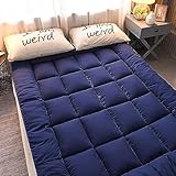 【Plancher de matelas pour dortoir étudiant】 tissu en coton doux pour la peau et respirant, rembourrage en coton dur hautement élastique, absorption de l'humidité et respirabilité, pas de formaldéhyde, pas d'agent fluorescent, impression et teinture réactives, couleur claire et belle, pas facile à décolorer, sain et sûr