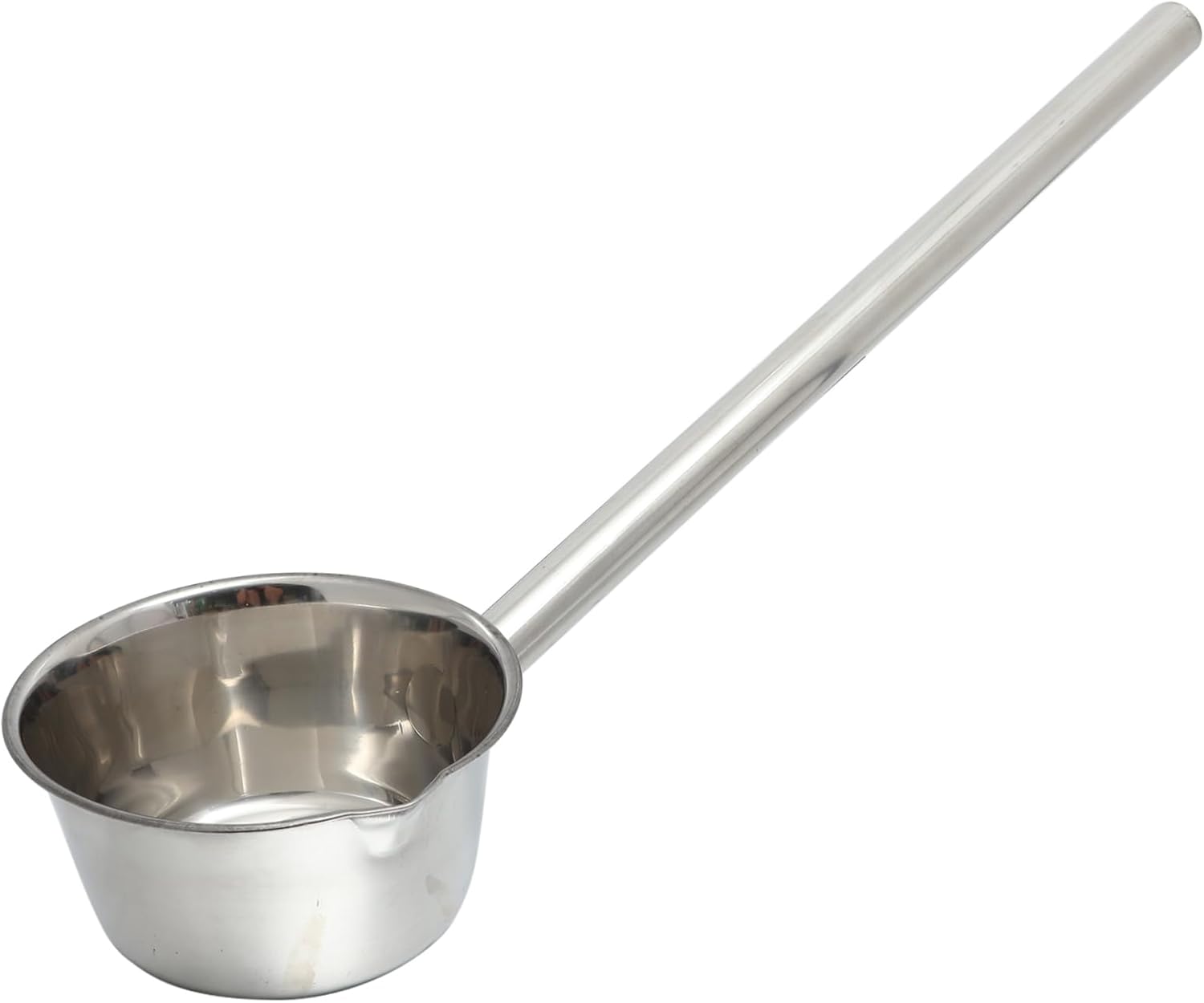 Extended Handle Stainless Steel Water Ladle Long Soup Scoop for Kitchen Hotel Restaurant Canteen and Home Use
