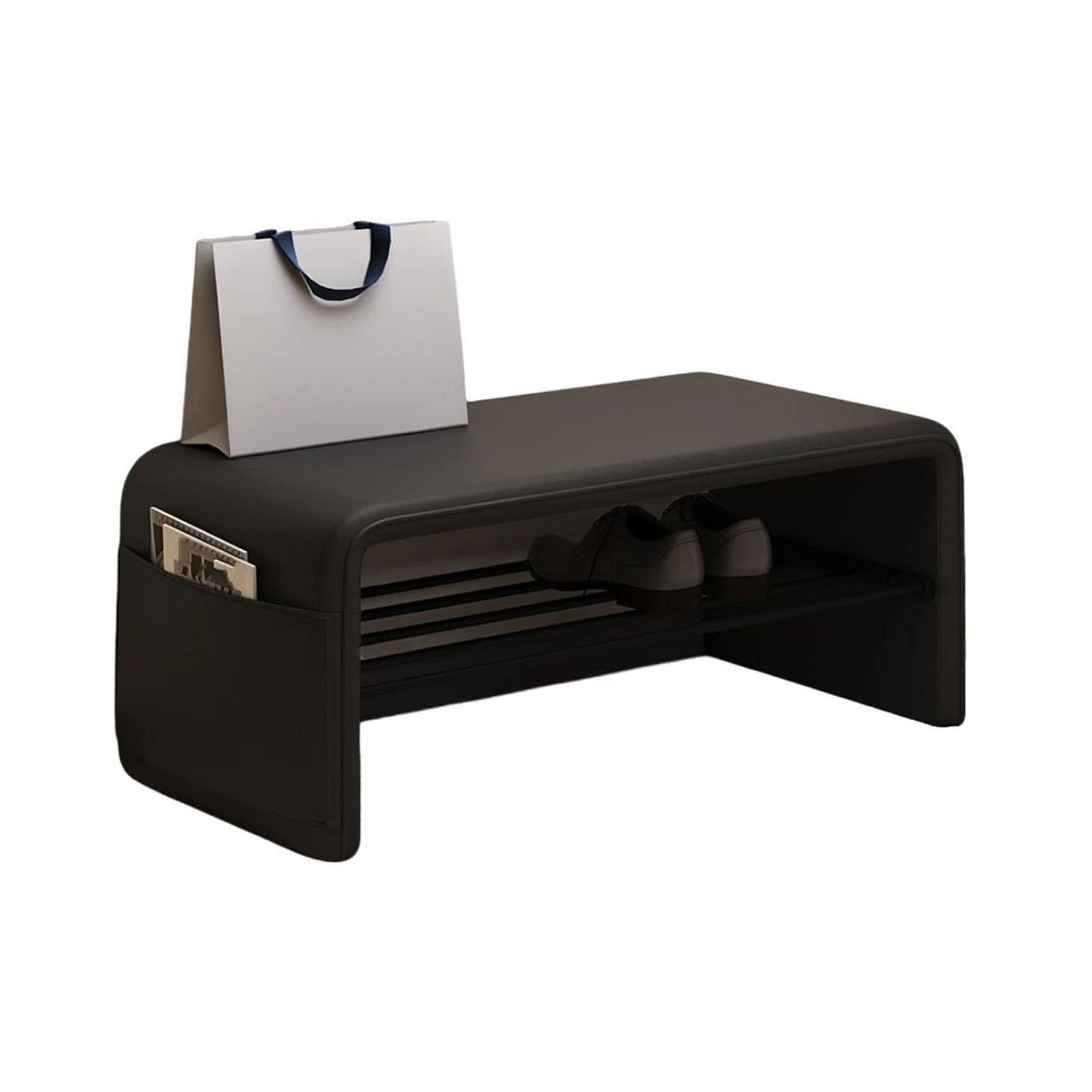 Banc à chaussures avec étagère Sto et nizer pour entrée de maison