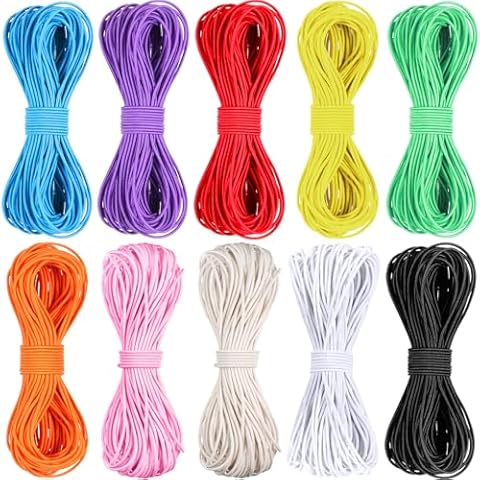 131 Yards Multicolor Beading Elastic Cord for Jewelry Making Cover
