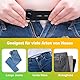 BondEron 4 Stück Elastische Hosenbunderweiterung & Knopfverlängerung Set - Bunderweiterung für Hosen, Jeans | für Damen & Herren | Geeignet bei Frühschwangerschaft & Gewichtsschwankungen