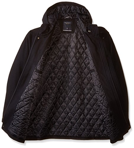 Image of Nautica Men's Wool Blend Peacoat - Double-Breasted Winter Coat, Regular, Big & Tall Sizes