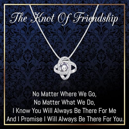 Friendship Necklace, Friendship Gifts for Women, Gifts for Best Friend, Best Friend Friendship Necklace, Birthday Gifts for Female Friends, Her, BFF, Bestie…