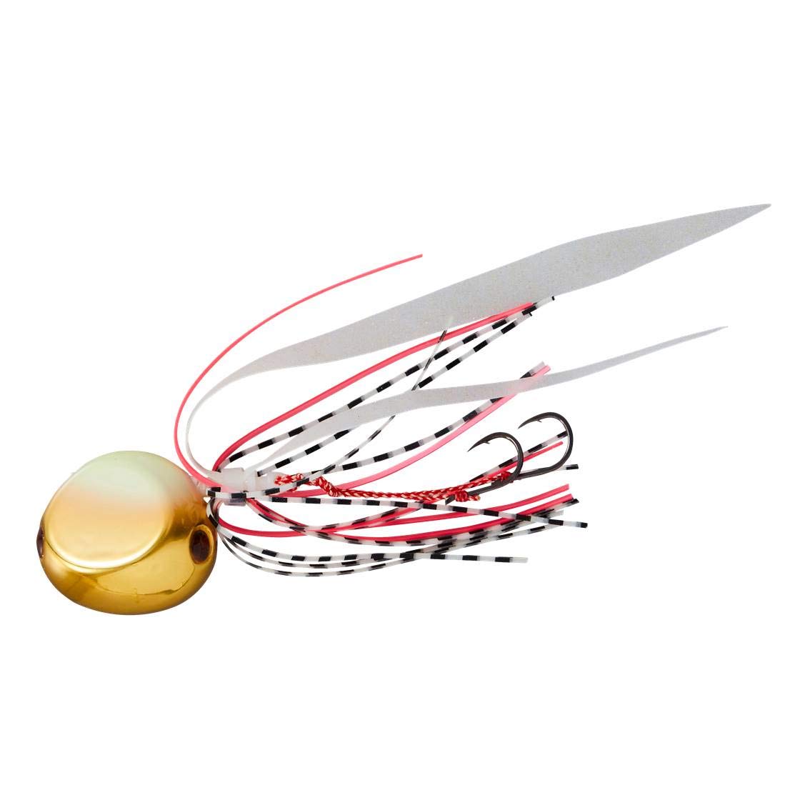 Daiwa Tailava Kongo Bay Rubber Free ? 3.5 oz (100 g), Gold Plated G Glow Lure