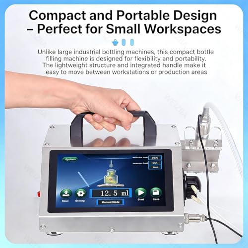 Machine de remplissage de liquide automatique à commande numérique HD1370 avec 3 buses - 7