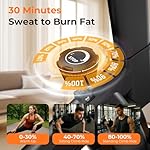 OWLSKY Exercise Bike with APP, Magnetic Resistance Indoor Cycling Bike, 300 lbs Capacity Quiet Stationary Bike for Home Gym Cardio Workout, Adjustable Seat & Tablet Holder - Image 5