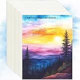 Photo Gallery xwt fogli di carta per acquerelli, ideali per artisti, studenti, bambini, colori acrilici, pastelli ad olio e schizzi, pittura ad acqua (14 x 21,6 cm, 230 g/m², 60 fogli) Photo Gallery xwt fogli di carta per acquerelli, ideali per artisti, studenti, bambini, colori acrilici, pastelli ad olio e schizzi, pittura ad acqua (14 x 21,6 cm, 230 g/m², 60 fogli)