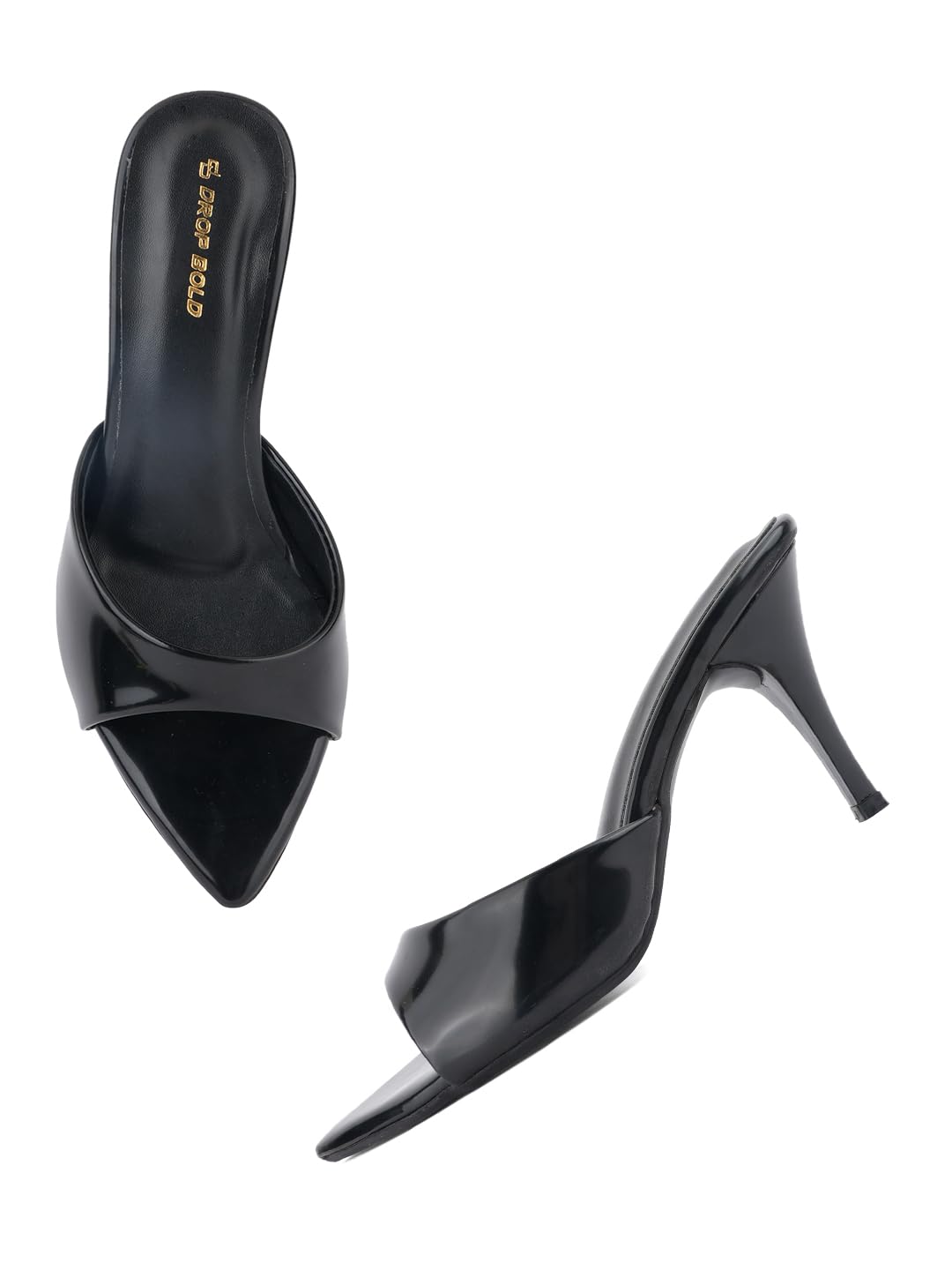 drop bold Stylish Patent Slip - On Heels for Women-picture-24