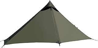 TENPLAY Rucksackzelt für 1 Person, leicht, 0,97 kg, PU5000 wasserdicht und Winddicht, 20D Nylon, belüftetes B3-Netz, schnelle Einrichtung für Camping, Bergsteigen, Angeln, Jagd