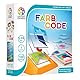 Farbcode: Holz gametray, mit 18 durchsichtigen Teilen, Booklet mit 100 Herausforderungen und Lösungen