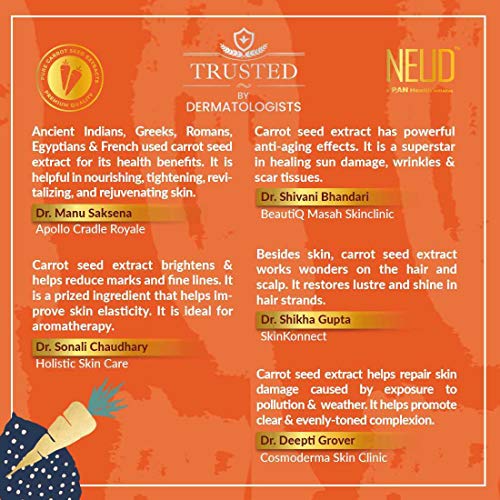 NEUD Carrot Seed Premium Personal Care Kit for Men & Women 100 ml