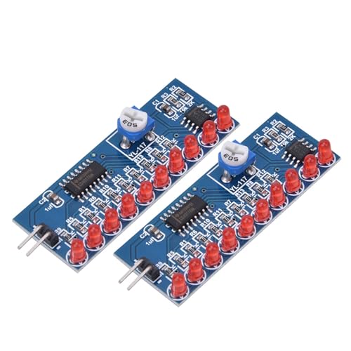 Marhynchus Kit D'éclairage à Eau LED Réglable, NE555 + CD4017 Module Chaser pour, Circuit Lumineux en Cours D'exécution pour Les Amateurs électroniques, 2...