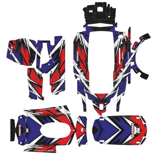 Amazon.com: SANWA M17 TRANSMITTER RADIO CONTROL CUSTOM VINYL DECAL ...