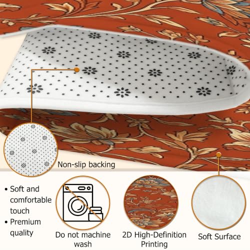 Alfombra de cocina rectangular bohemia para entradas y zonas de lavandería 8