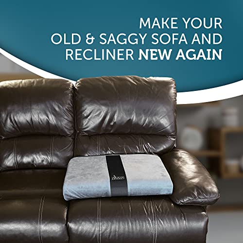 Desk Jockey Recliner Seat Cushion With Clinical Grade Memory Foam - 25 X 17 X 3.5 Inch Big Sofa Cushion- Relieves Sciatica, Tailbone And Back Pain - Upgrades Saggy Sofa And Recliner #TOP2