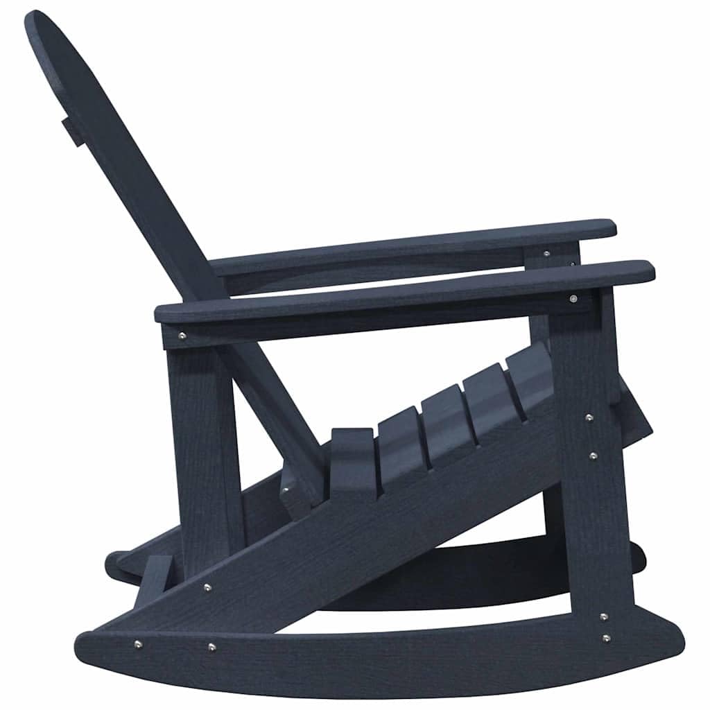 HDPE Trwały Huśtawkowy Klasyczny Granatowy 73.5 x 92 x 92 cm 2 sztuki